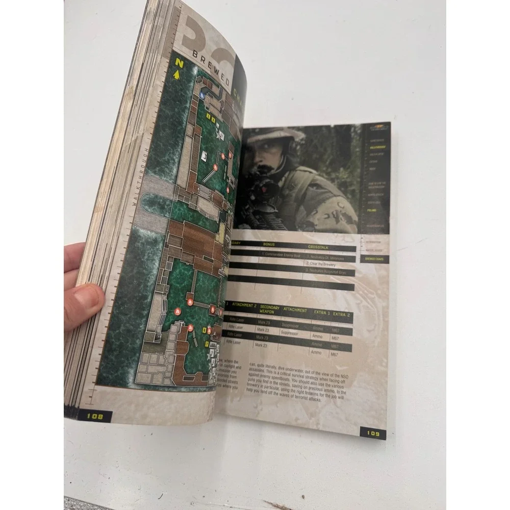 Military Shooter Strategy Guide Lot (3) SOCOM 3, Splinter Cell Blacklist, Ghost